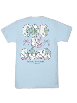 Adult God is Good Tee • Blue Ice