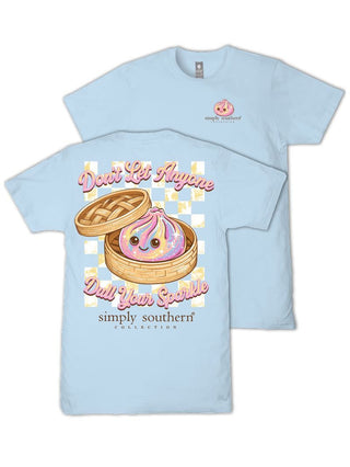 Don't Let Anyone Dull Your Sparkle Squishy Tee • Ice Blue