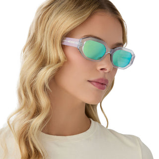 Allegra Opalescent • Turquoise Mirror
