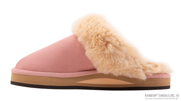 Sunset Snugs • Premier Leather Slipper • Pink