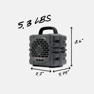 Turtlebox Cub Speaker • Gray
