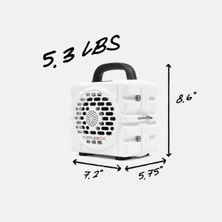Turtlebox Cub Speaker • White