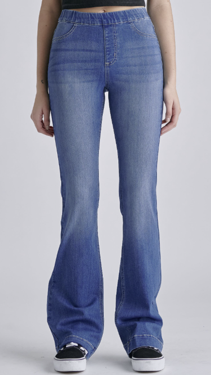 High Rise Pull On Flare Jegging