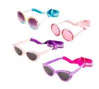 Toddler Girl Sunglasses & Strap Set