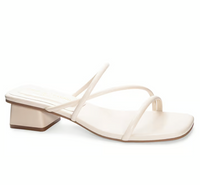 Aniela Smooth Sandals • Bone