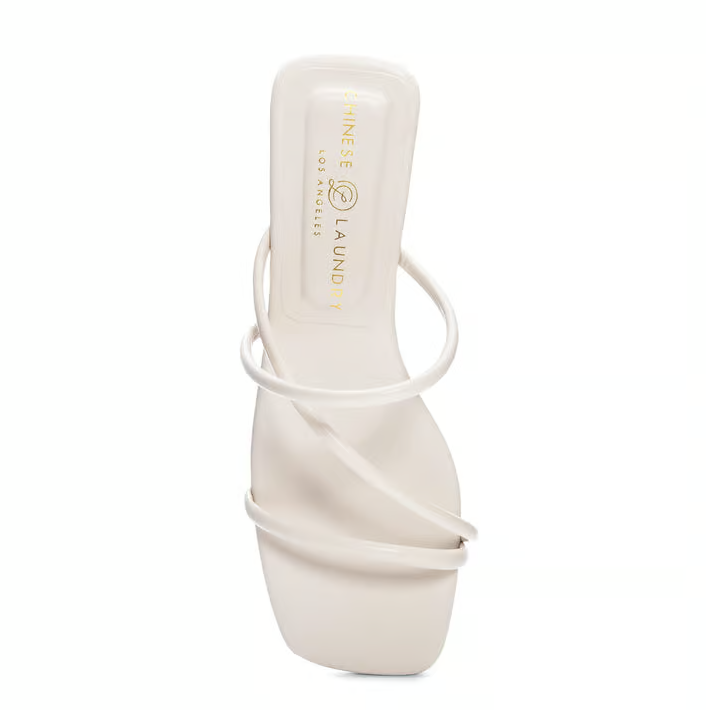 Aniela Smooth Sandals • Bone