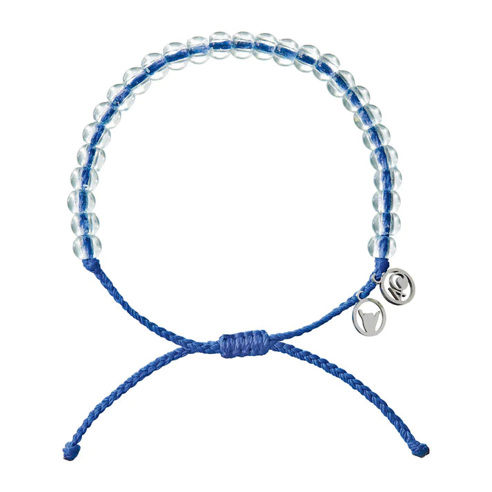 Signature Beaded Bracelet • Blue