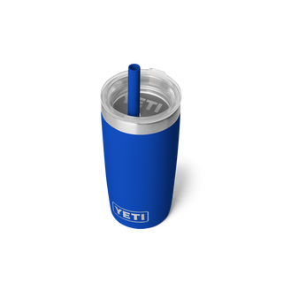 Rambler® Jr 10 oz Tumbler + Silicone Straw Lid • Royal Blue