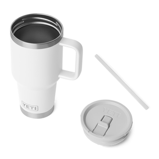 Rambler® 30oz Travel Straw Mug + Color-Matched Lid • White