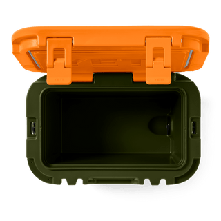 Roadie® 15 Hard Cooler • Olive/King Crab Orange