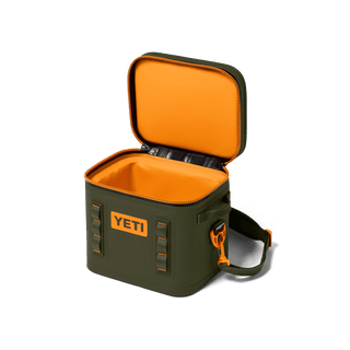 Hopper Flip® 12 Soft Cooler • Olive/King Crab Orange