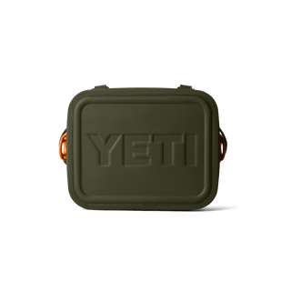 Hopper Flip® 12 Soft Cooler • Olive/King Crab Orange