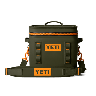 Hopper Flip® 12 Soft Cooler • Olive/King Crab Orange