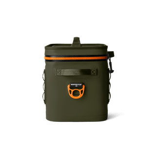 Hopper Flip® 12 Soft Cooler • Olive/King Crab Orange