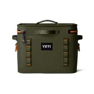Hopper Flip® 18 Soft Cooler • Olive/King Crab Orange