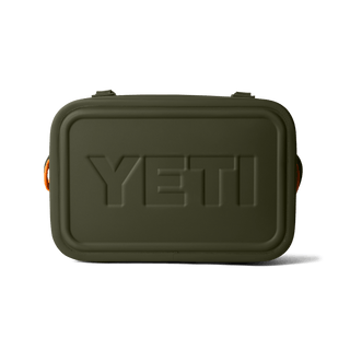 Hopper Flip® 18 Soft Cooler • Olive/King Crab Orange