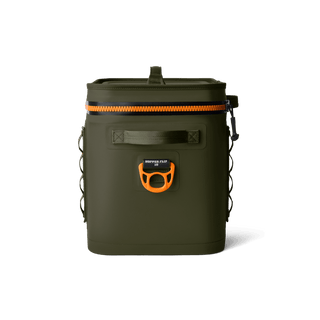 Hopper Flip® 18 Soft Cooler • Olive/King Crab Orange