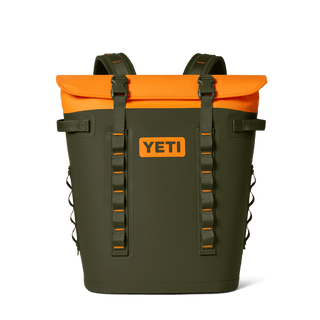 Hopper® M20 Backpack Soft Cooler • Olive/King Crab Orange