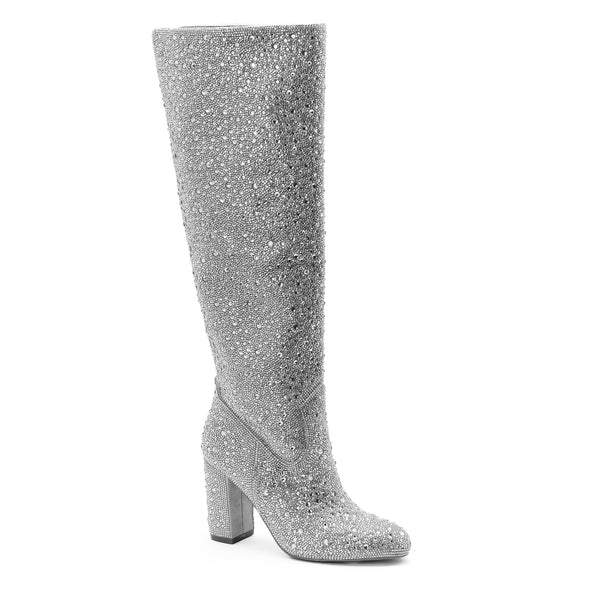 Stunning Boots • Clear Rhinestones