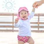 Eco Snap Swim Diaper • Pink Dragon Fruit