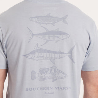 Seawash™ Crosswaters Tee • Mist Blue