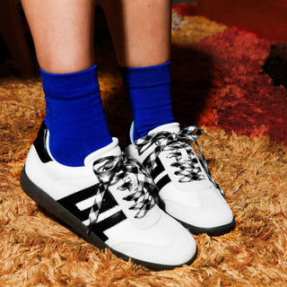 Trackstar Sneaker | White + Black