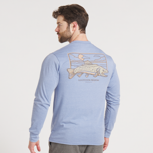 Seawash™ Tee • Brooke Trout • Long Sleeve