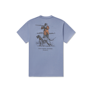 SEAWASH Tee - Undaunting Focus | Washed Blue