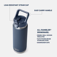 SEASONAL | Rambler® 26oz Bottle with Straw Cap