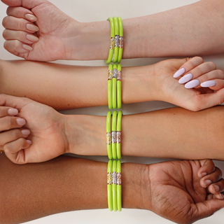Three Kings All Weather Bangles® • Wasabi