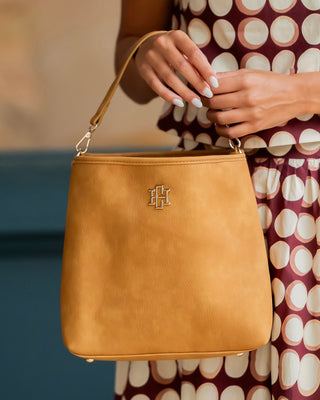 Alexandra Bucket Bag • Mustard S