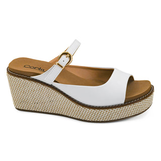 Treat Yourself Strap Wedge • White
