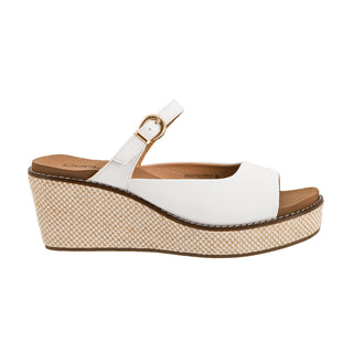 Treat Yourself Strap Wedge • White