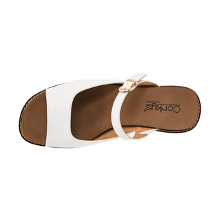 Treat Yourself Strap Wedge • White
