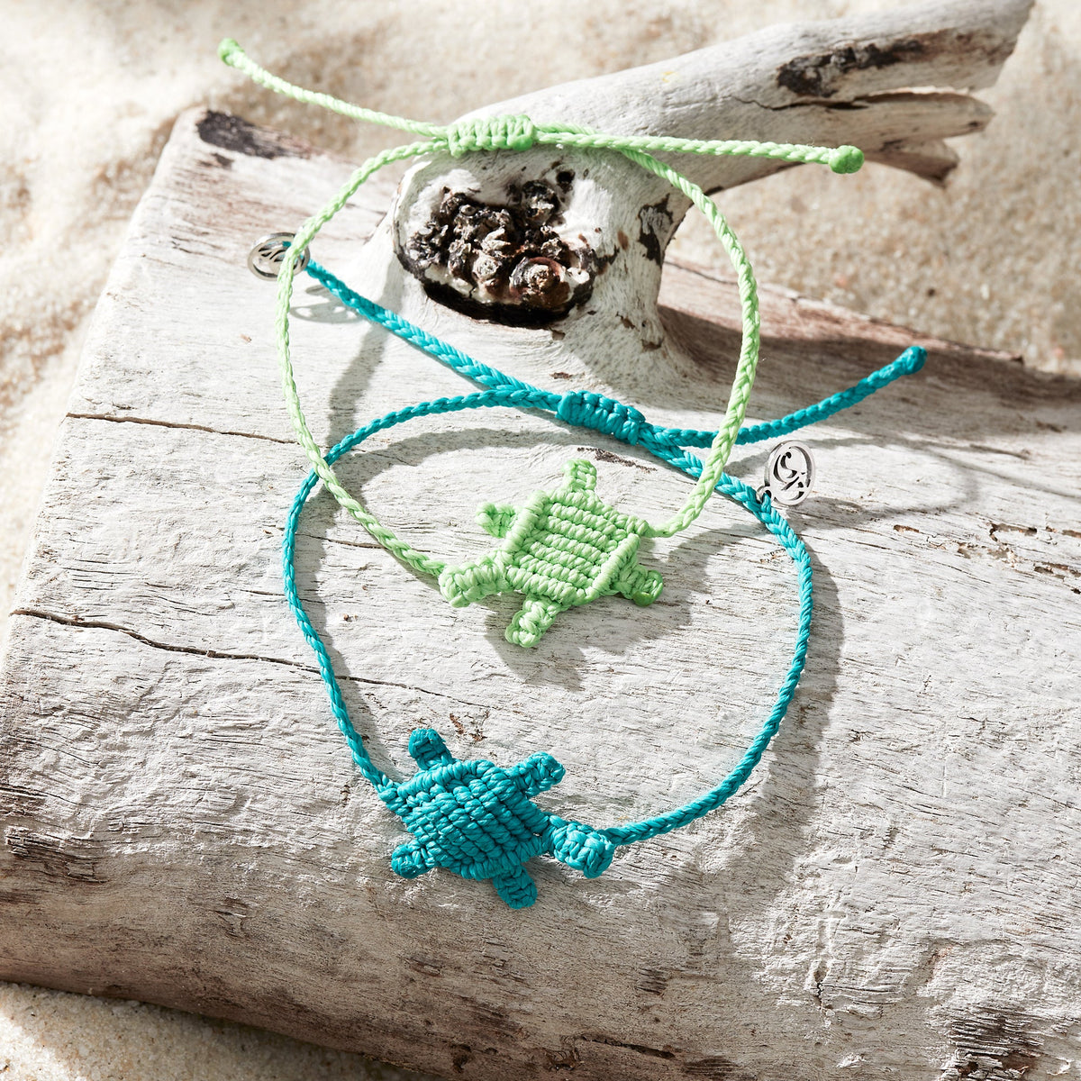 Sea Turtle Macrame Bracelet