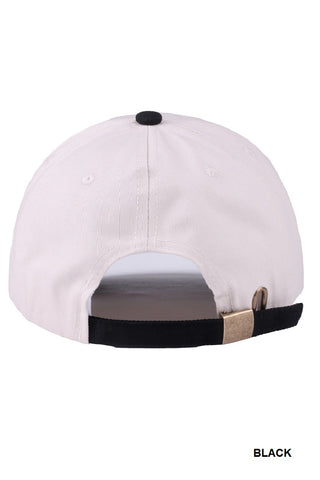 Mama Two Tone Canvas Cap • ASST