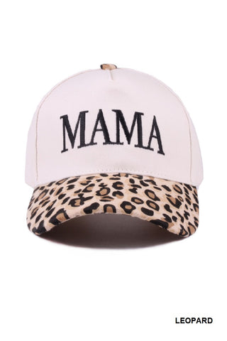 Mama Two Tone Canvas Cap • ASST
