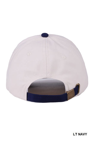 Mama Two Tone Canvas Cap • ASST