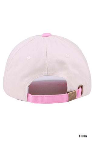 Mama Two Tone Canvas Cap • ASST