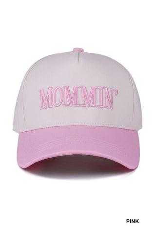 Mommin' Two Tone Canvas Cap • ASST