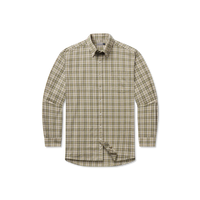 Bandera Washed Plaid Dress Shirt • Sage & Dark Olive