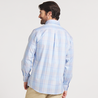 Edgefield Windowpane Dress Shirt • French Blue & Royal