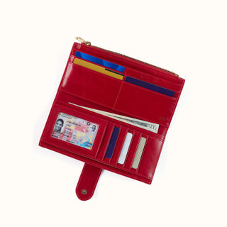 Dunn Continental Wallet • True Red