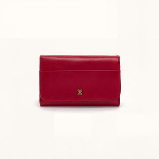 Jill Trifold Wallet • True Red