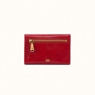 Jill Trifold Wallet • True Red