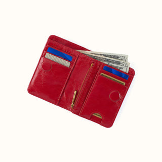 Jill Bifold Wallet • True Red