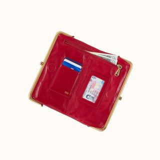 Lauren Clutch Wallet • True Red