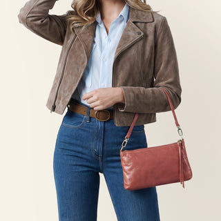 Darcy Crossbody • Rosewood