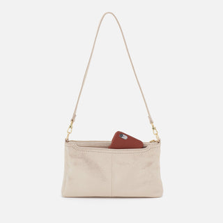 Darcy Small Crossbody Metallic • Sand Shimmer