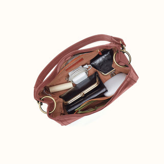 Seneca Shoulder Crossbody • Rosewood